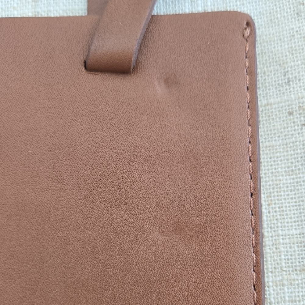 Vintage Authentic Coach Luggage Tag in Tan Leather - Picture 12 of 12